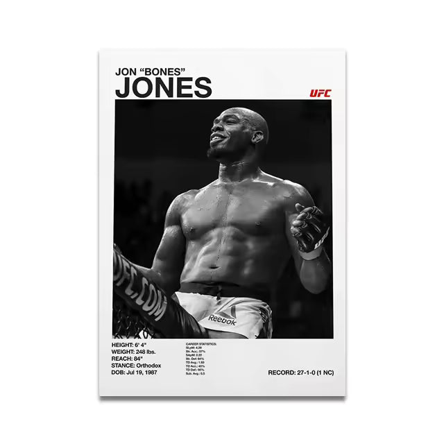 FIGHTER JONES Art Print